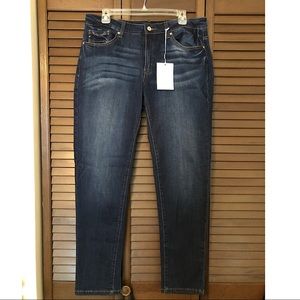 KanCan Dark Wash Mid-Rise Skinny Jeans